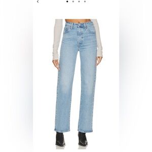 Levi’s ribcage full length jeans